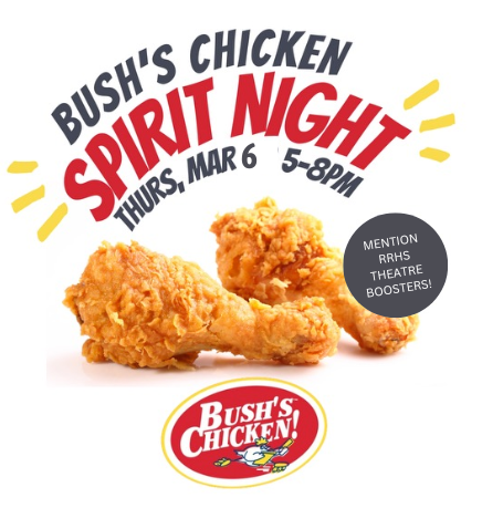 Winner! Winner! Chicken… – RRHS Theatre Booster Club